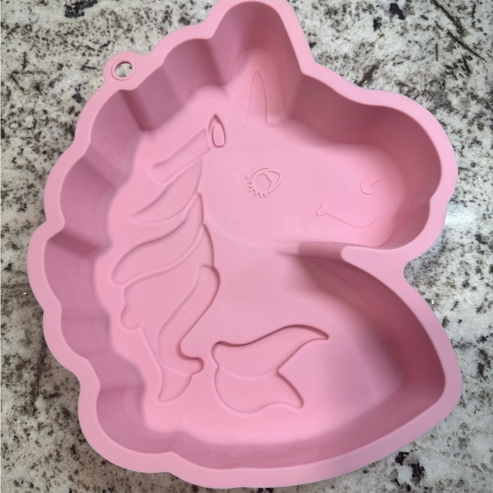 Pink Unicorn Silicone Mold